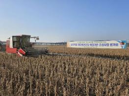 서천군, 논타작물 생산단지 기반조성 평가회 개최 기사 이미지