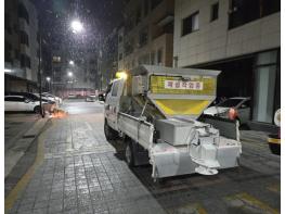 경기도, 효율적 제설위해 '사전제설 개시정보 운용모델' 개발 적용중 기사 이미지