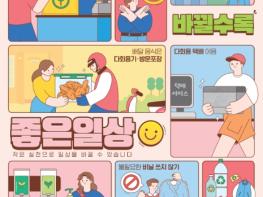 기후에너지환경부, 플라스틱 줄이기 범국민 실천운동 추진 기사 이미지